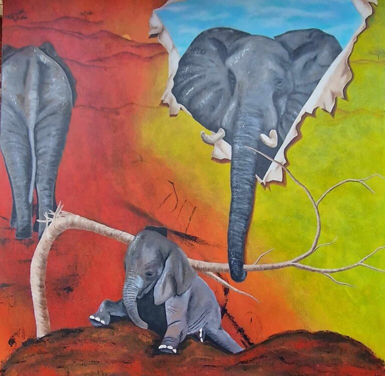 Read more about the article Elephant from above